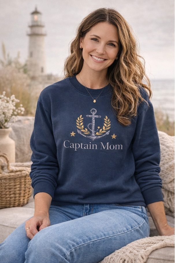 Captain Mom Sweatshirt