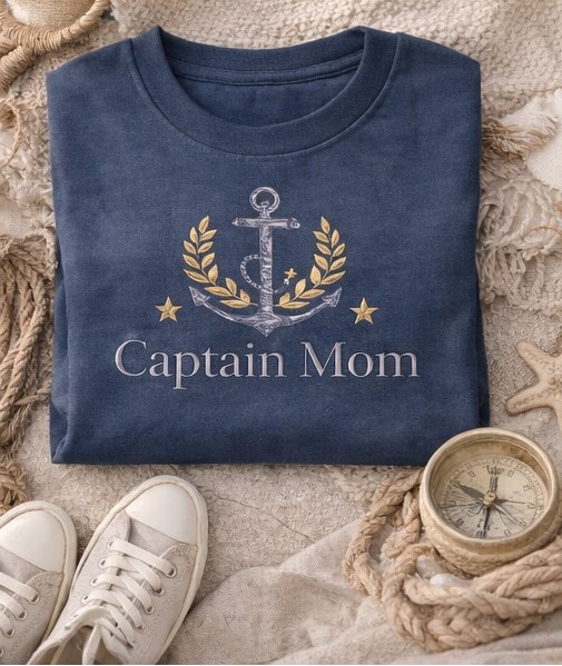 Captain Mom Sweatshirt