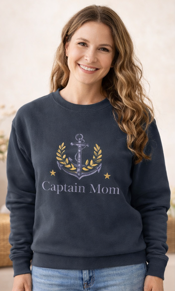 Captain Mom Sweatshirt