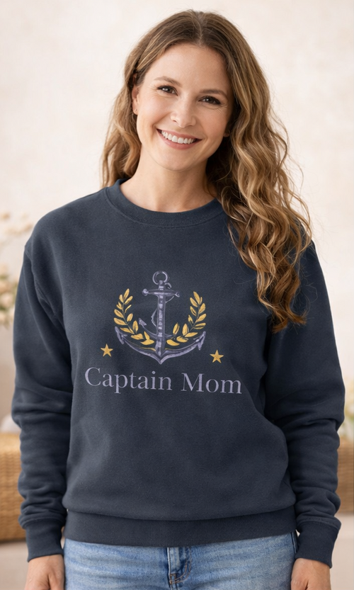 Captain Mom Sweatshirt